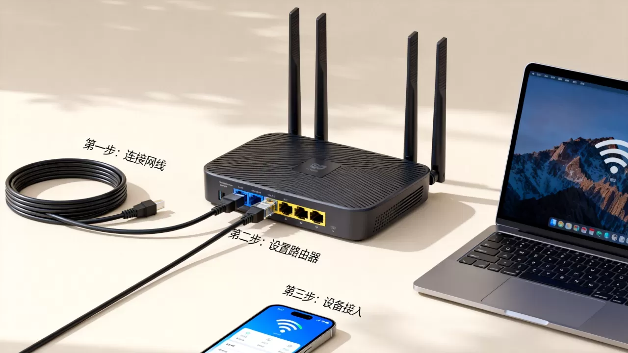 互联网专线如何接入无线设备?宽带接入路由器方法 互联网专线如何接入无线设备?宽带接入路由器方法