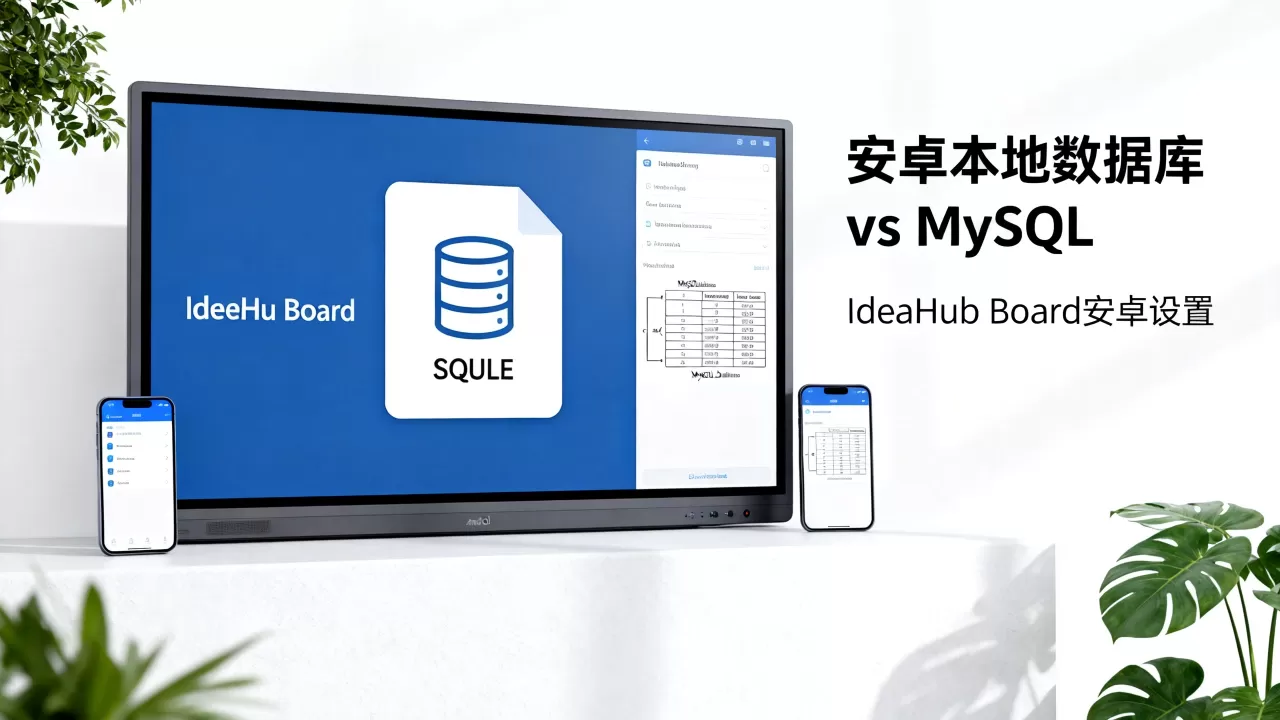 安卓本地数据库和mysql区别是什么,IdeaHub Board设备安卓设置 安卓本地数据库和mysql区别是什么,IdeaHub Board设备安卓设置
