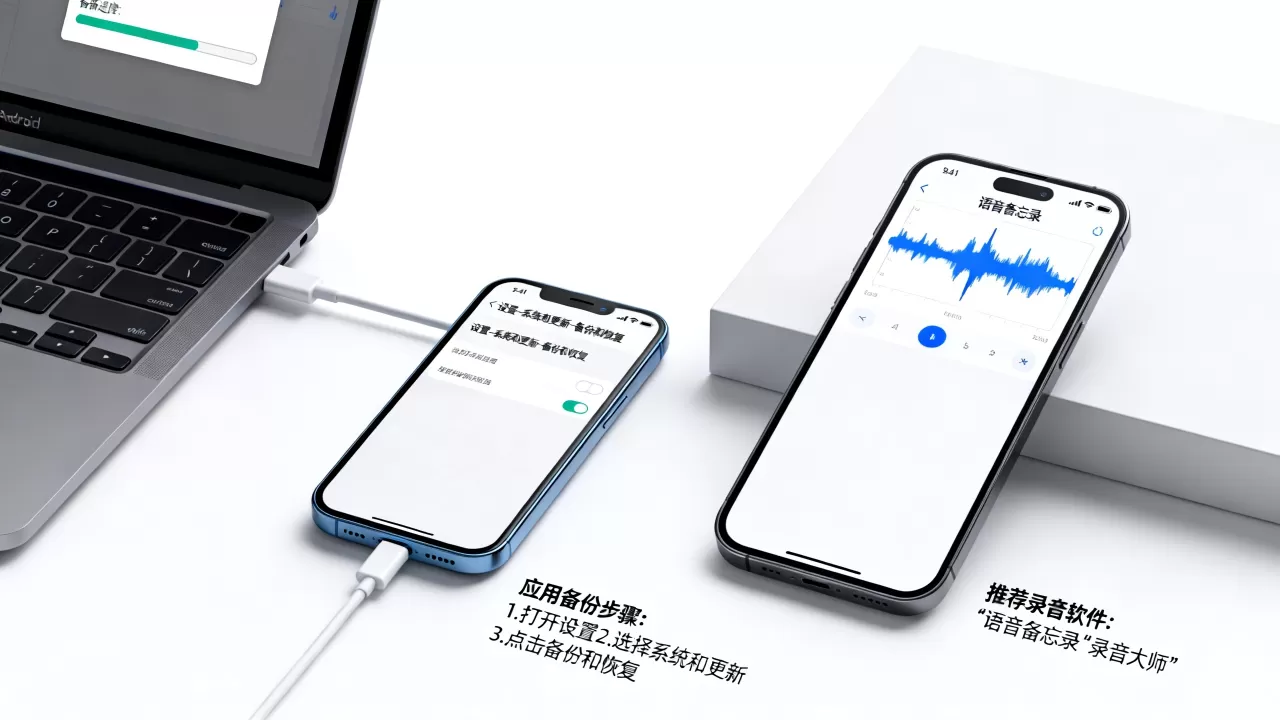 安卓手机应用怎么备份?手机录制音频用什么软件 安卓手机应用怎么备份?手机录制音频用什么软件