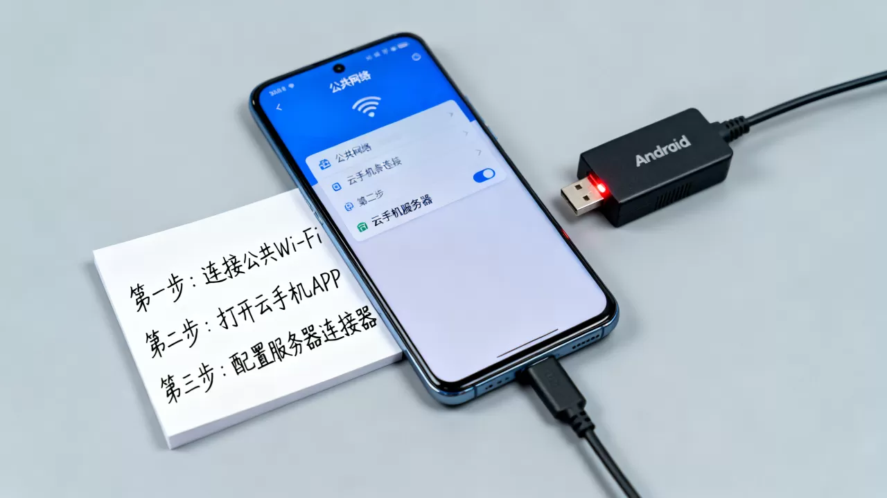 安卓连公共网不弹窗咋办?云手机服务器连接器配置教程 安卓连公共网不弹窗咋办?云手机服务器连接器配置教程