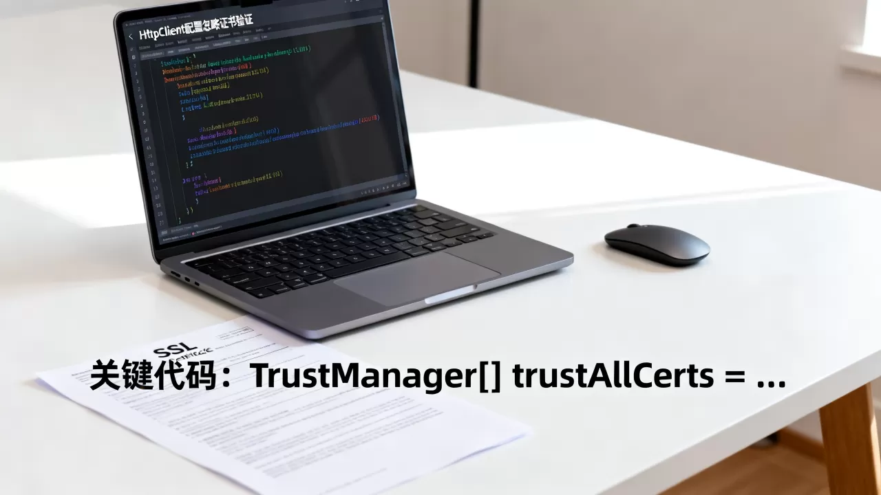 HttpClient绕过SSL证书报错怎么解决?如何配置忽略证书验证 HttpClient绕过SSL证书报错怎么解决?如何配置忽略证书验证