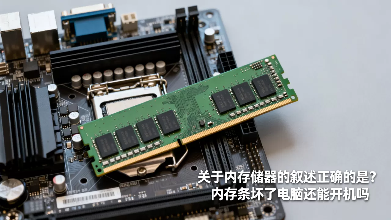 关于内存储器的叙述正确的是?内存条坏了电脑还能开机吗 关于内存储器的叙述正确的是?内存条坏了电脑还能开机吗