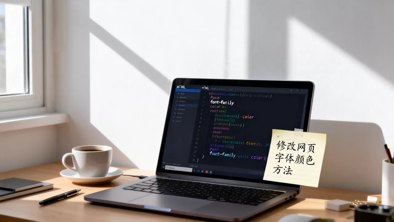 html语言怎么改字体?修改网页字体颜色的方法 html语言怎么改字体?修改网页字体颜色的方法