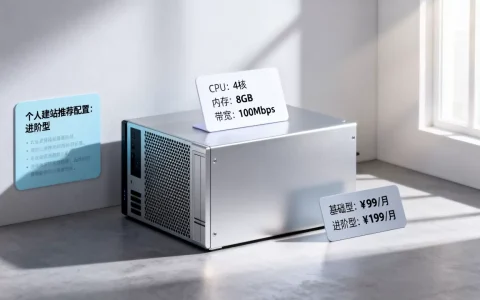 个人建站云服务器怎么选？云服务器租用价格及配置推荐