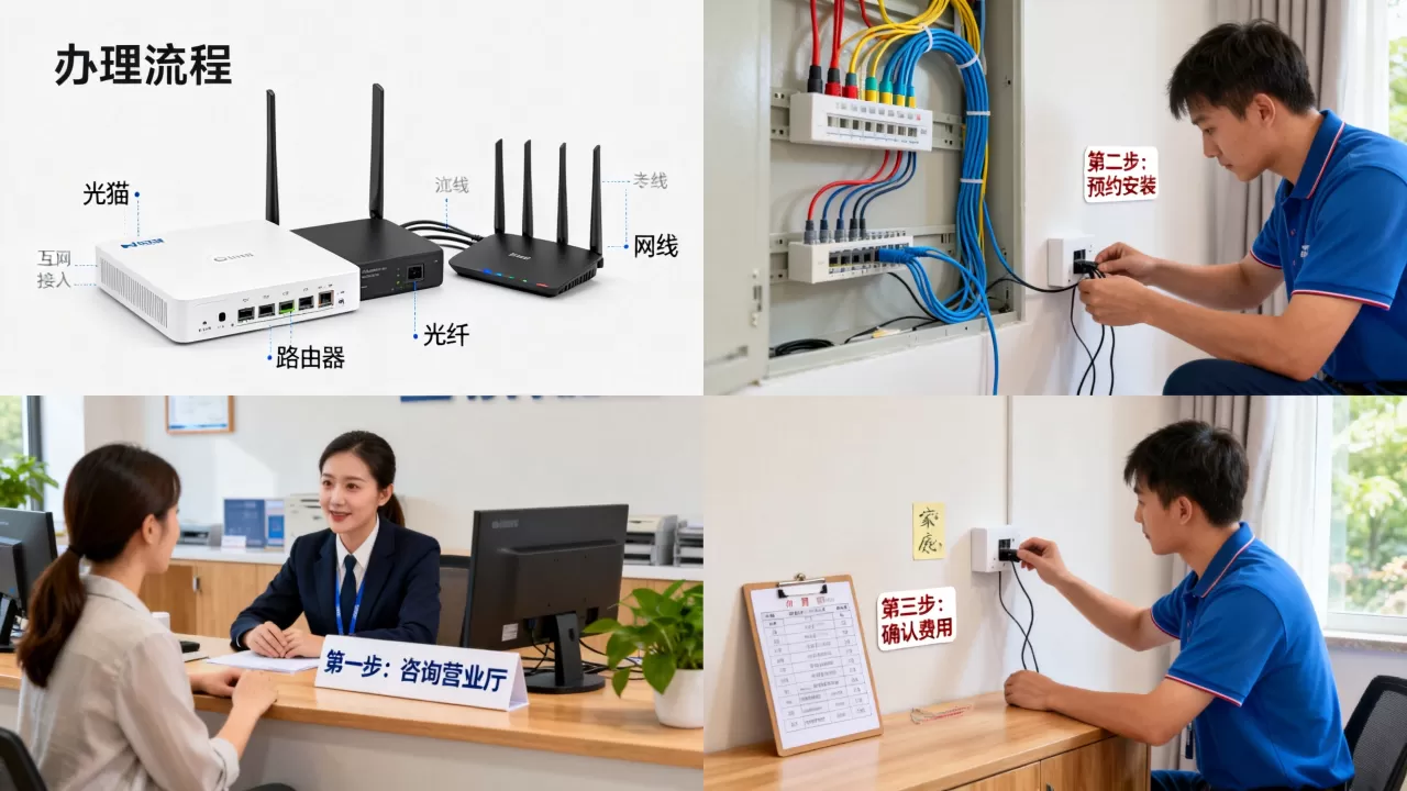 互联网专线接入需要什么设备?办理宽带专线流程及费用是多少 互联网专线接入需要什么设备?办理宽带专线流程及费用是多少