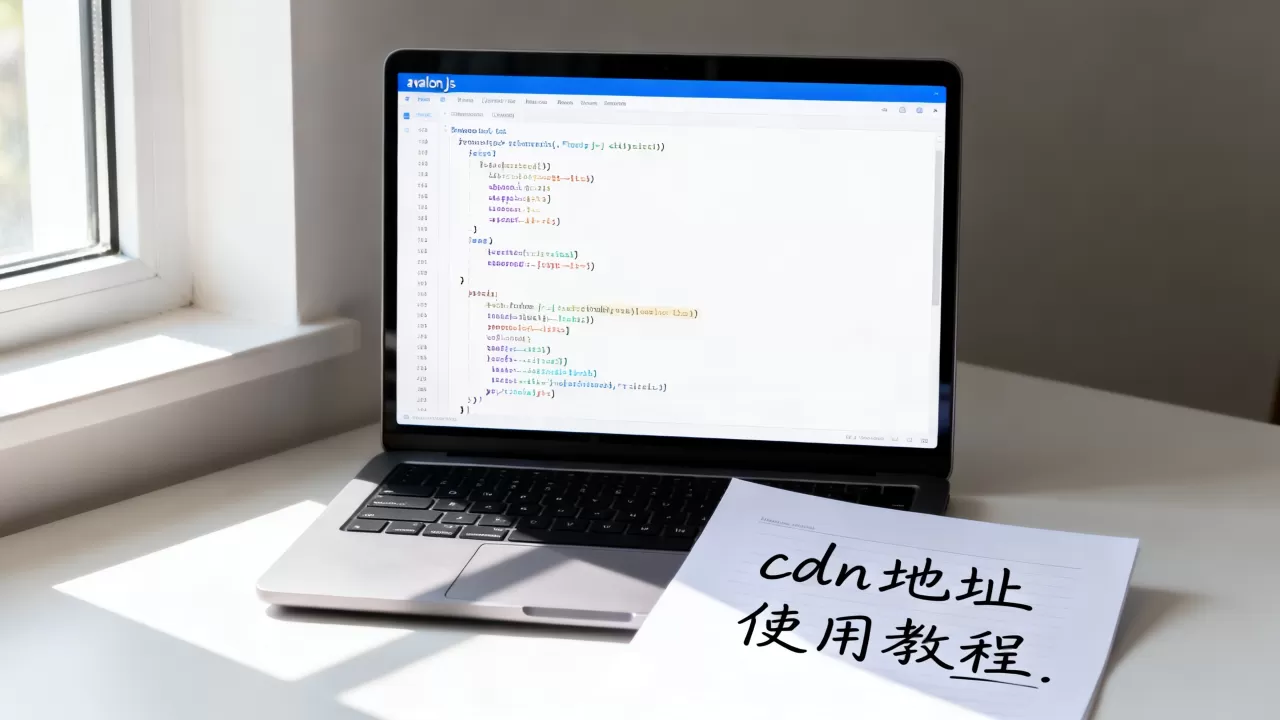 avalon.js cdn地址在哪里？avalon.js使用教程