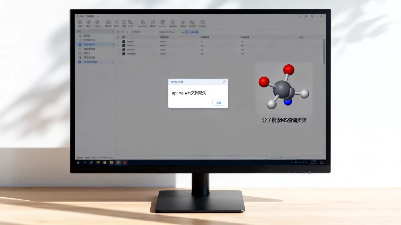 api ms win文件找不到怎么办?分子搜索MS怎么查 api ms win文件找不到怎么办?分子搜索MS怎么查