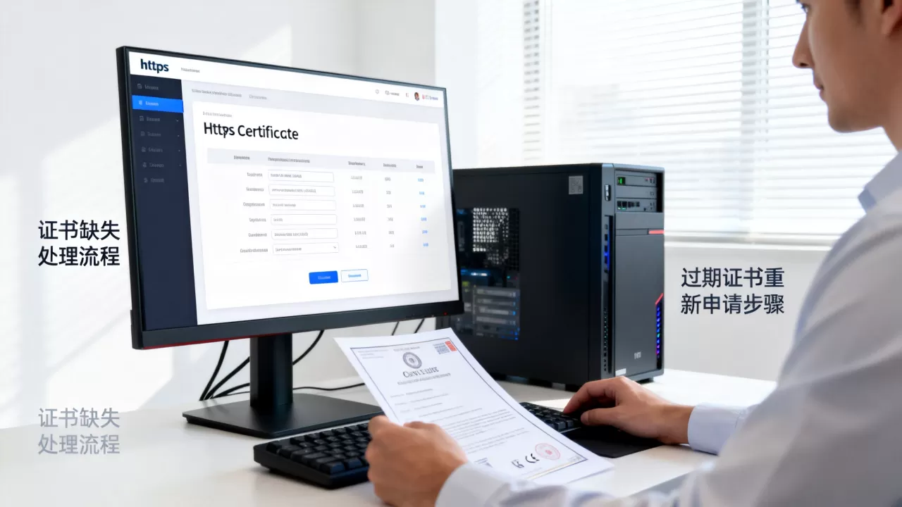 https证书没了怎么办,https证书过期了怎么重新申请 https证书没了怎么办,https证书过期了怎么重新申请