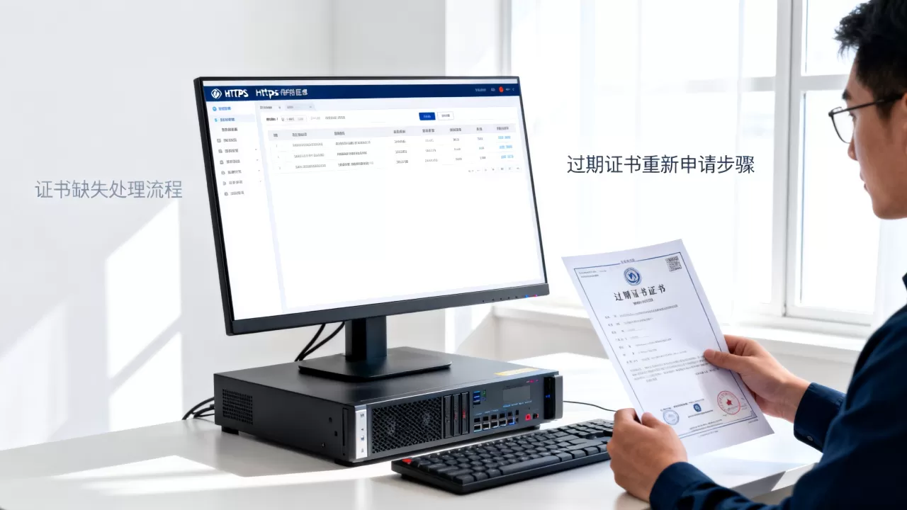 https证书没了怎么办,https证书过期了怎么重新申请 https证书没了怎么办,https证书过期了怎么重新申请