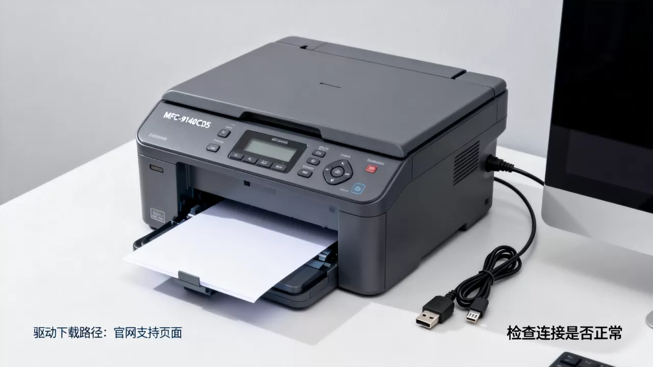 MFC-9140CDN打印机无法打印怎么解决？MFC-9140CDN驱动下载
