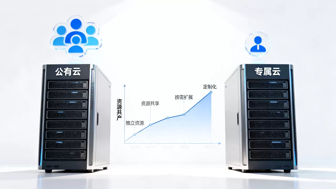 公有云专属云服务是什么?专属云与公有云的区别 公有云专属云服务是什么?专属云与公有云的区别