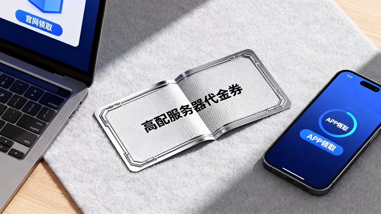 高配服务器代金券怎么领？高配服务器代金券领取渠道