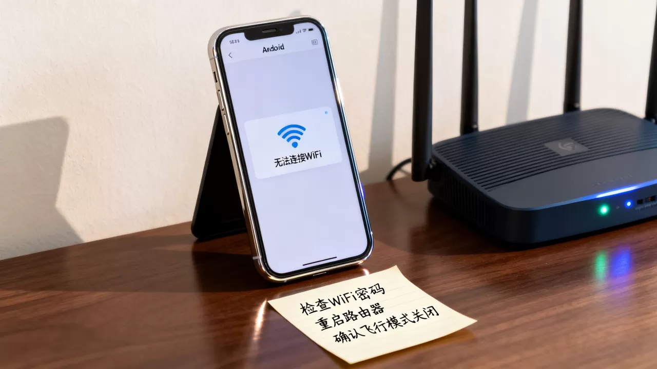 Android40访问网络失败怎么办？手机无法连接WiFi怎么解决