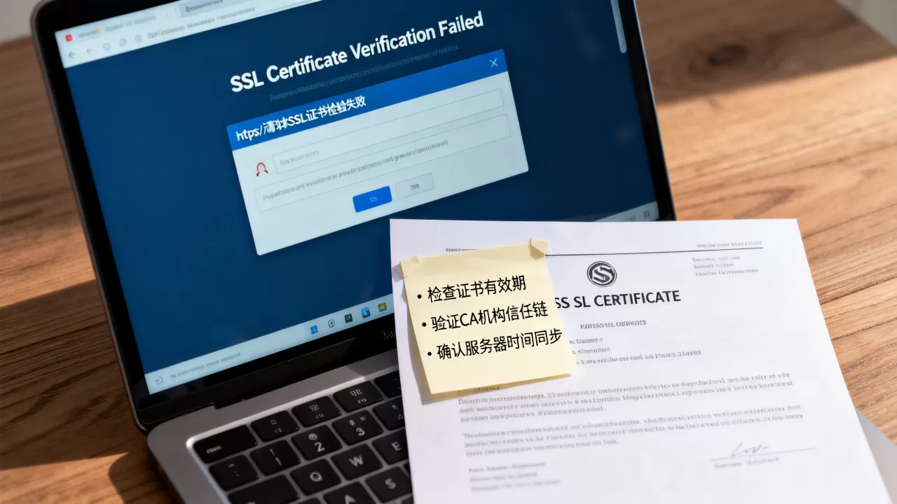 https调用ssl证书校验失败怎么办？https请求ssl证书校验不通过