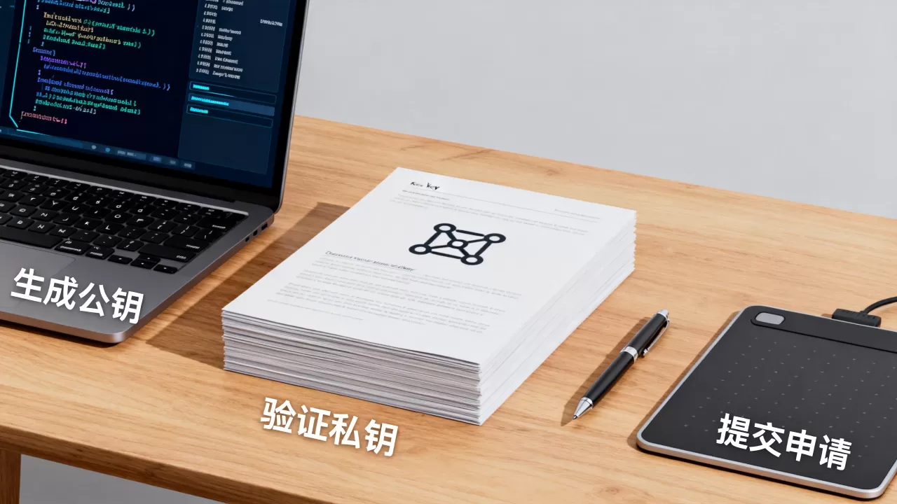 互联网区块链溯源服务身份秘钥如何生成？区块链溯源身份秘钥申请流程