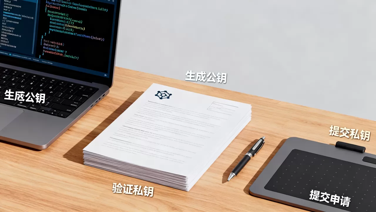 互联网区块链溯源服务身份秘钥如何生成？区块链溯源身份秘钥申请流程