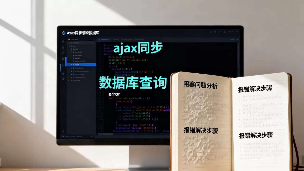 ajax同步发送两个数据库会阻塞页面吗？ajax同步请求数据库报错怎么解决