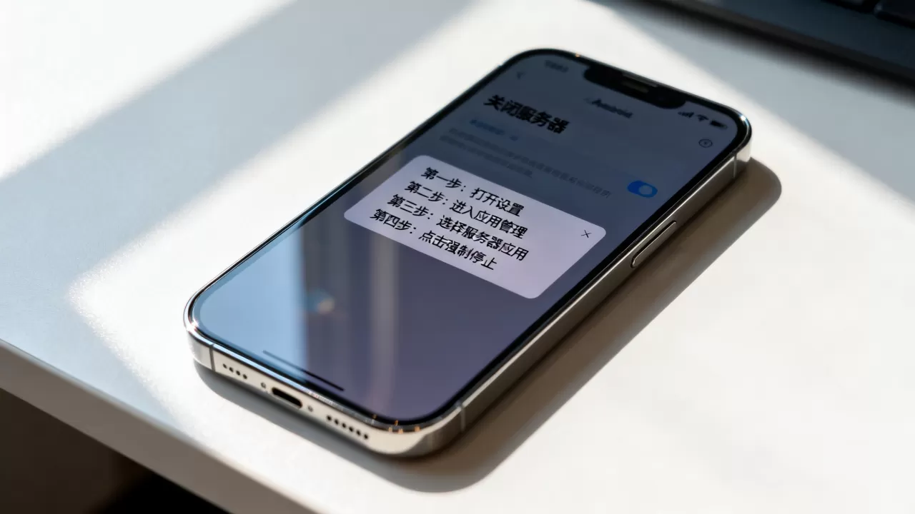 Android如何关掉服务器?Android关闭服务器详细步骤 Android如何关掉服务器?Android关闭服务器详细步骤