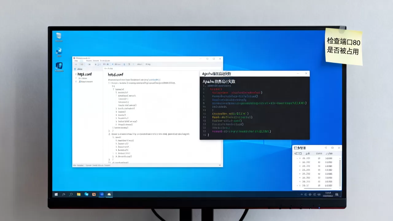 httpd服务器在windows怎么配置?apache httpd服务启动失败怎么办 httpd服务器在windows怎么配置?apache httpd服务启动失败怎么办