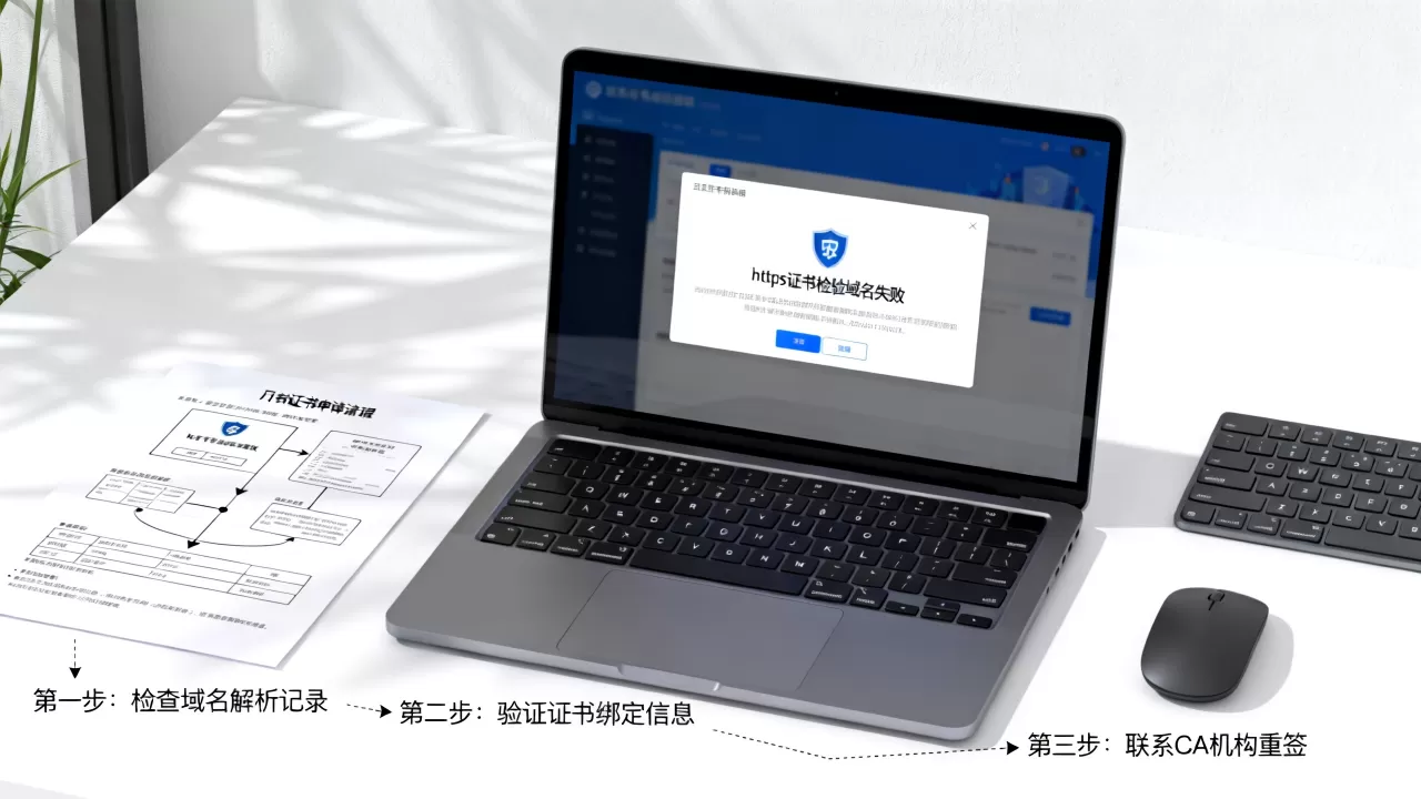 https证书检验域名失败怎么办?域名证书申请流程 https证书检验域名失败怎么办?域名证书申请流程