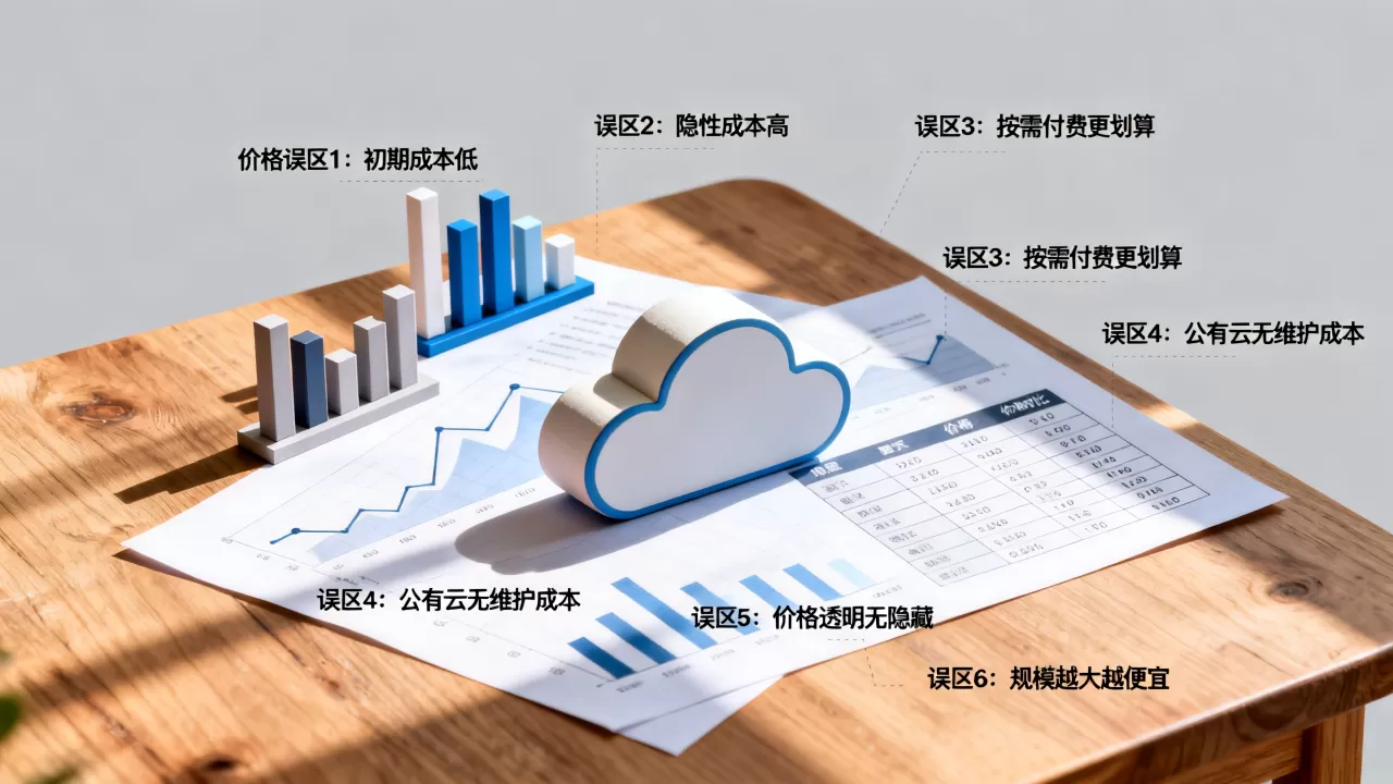 公有云价格真的便宜吗?公有云价格表现六大误区 公有云价格真的便宜吗?公有云价格表现六大误区