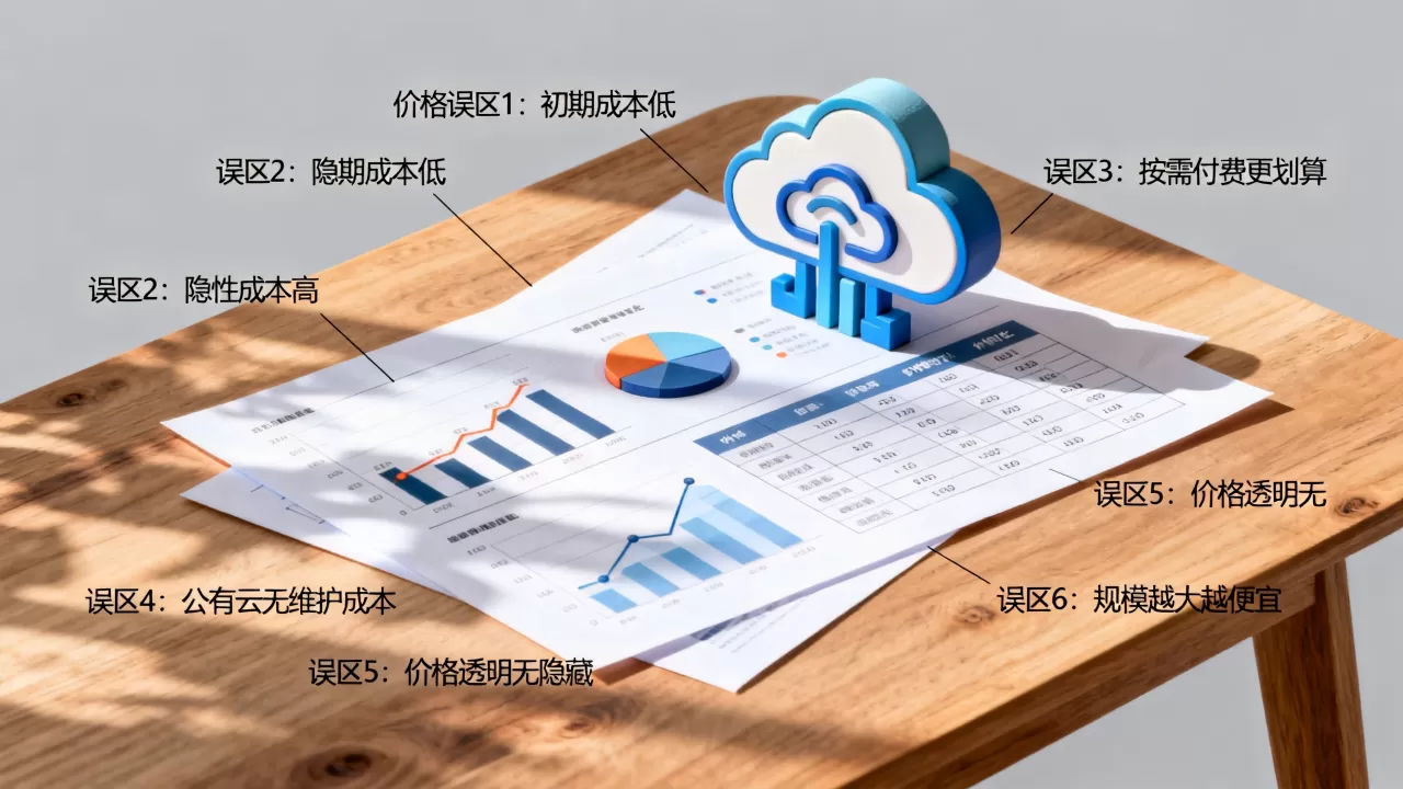 公有云价格真的便宜吗?公有云价格表现六大误区 公有云价格真的便宜吗?公有云价格表现六大误区