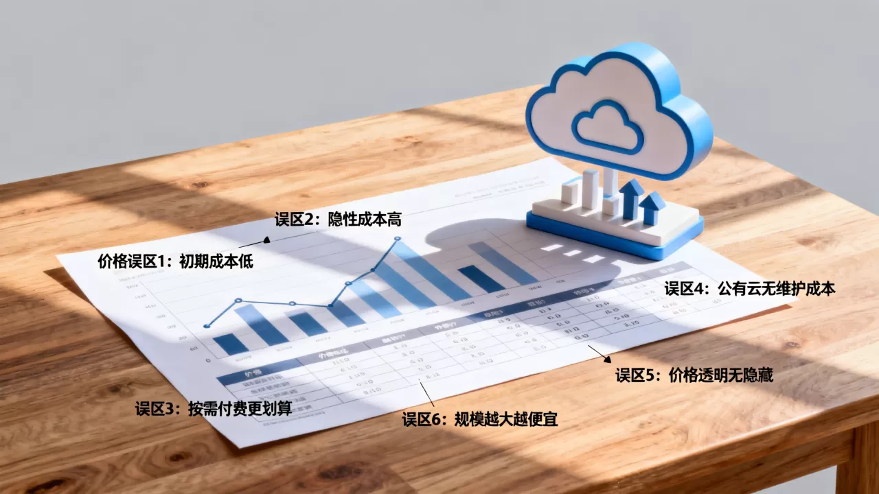 公有云价格真的便宜吗?公有云价格表现六大误区 公有云价格真的便宜吗?公有云价格表现六大误区