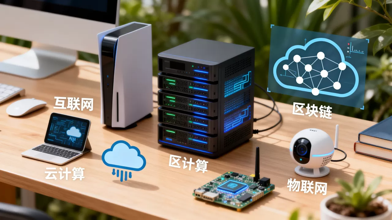互联网云计算区块链物联网是什么？