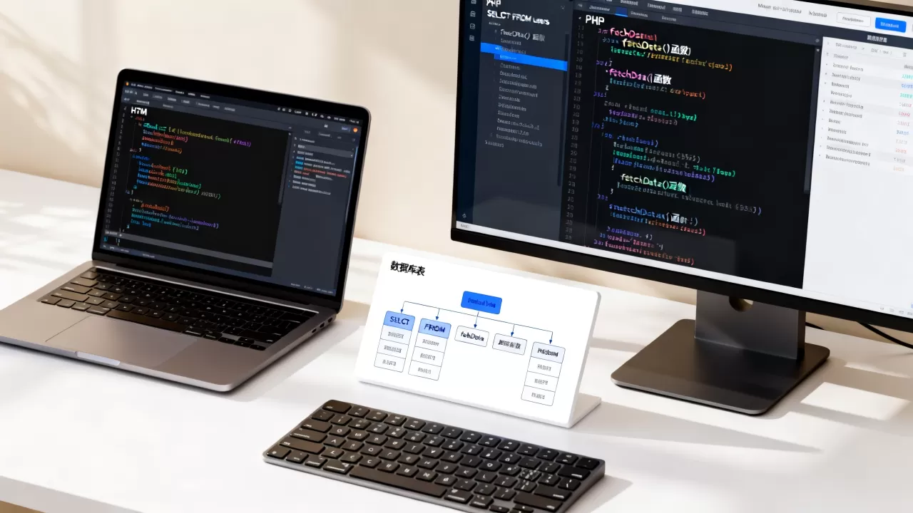 html如何访问mysql数据库？前端调用后端查询mysql数据