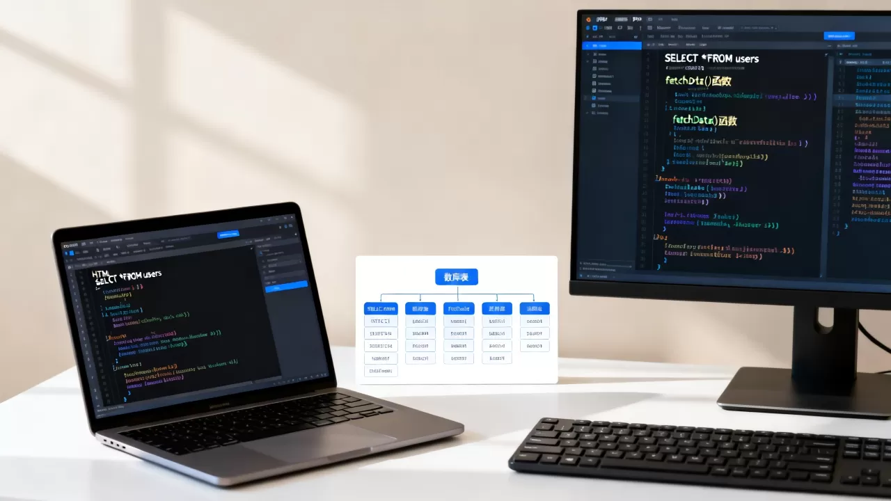 html如何访问mysql数据库？前端调用后端查询mysql数据