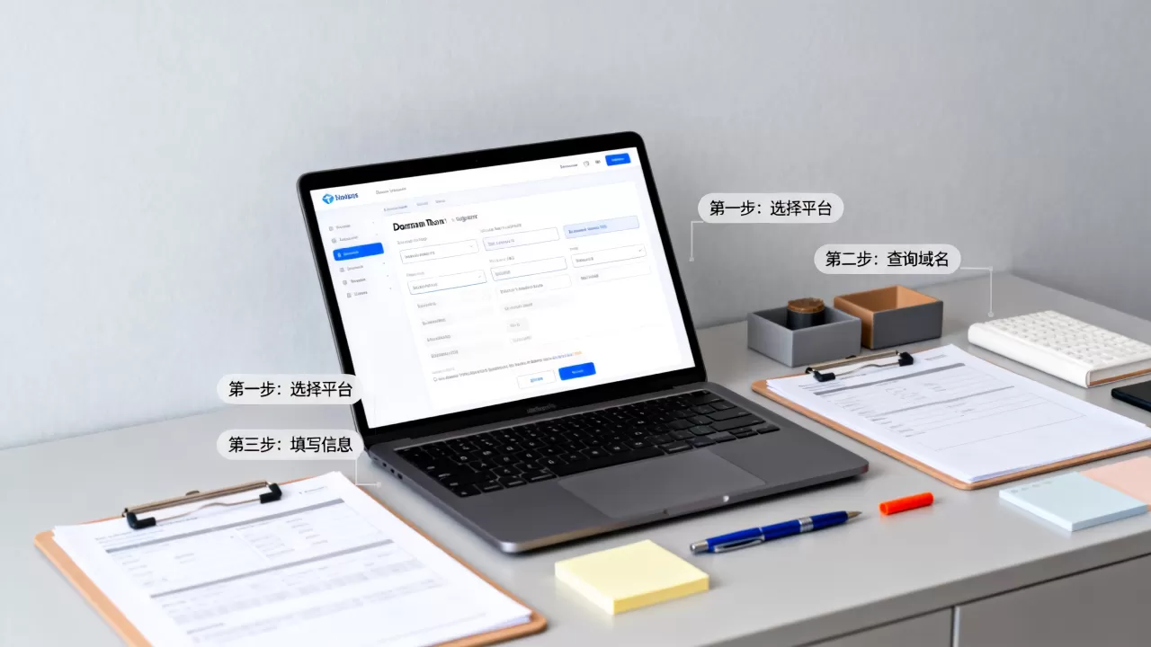 公司域名注册流程复杂吗？域名注册哪个平台最便宜