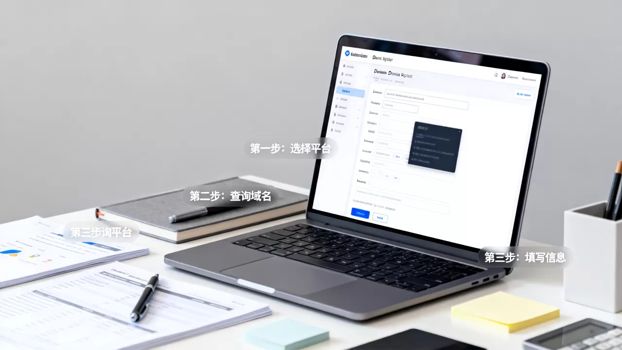 公司域名注册流程复杂吗？域名注册哪个平台最便宜