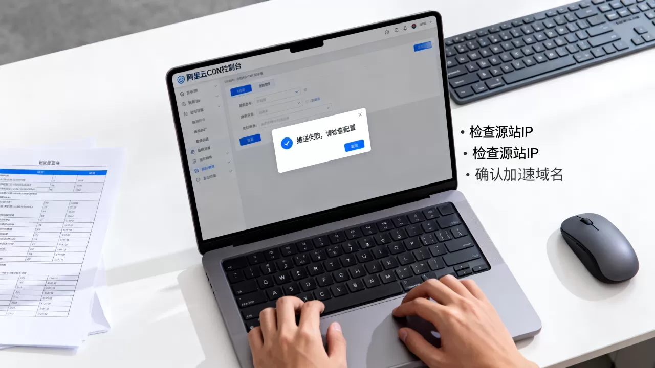 阿里云CDN推送失败怎么解决?cdn配置教程 阿里云CDN推送失败怎么解决?cdn配置教程