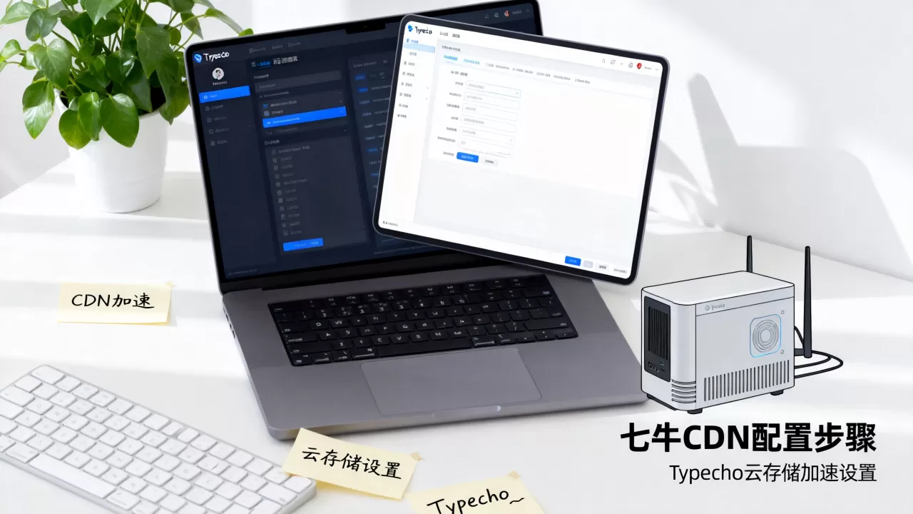 Typecho如何配置七牛CDN？Typecho接入七牛云存储加速教程