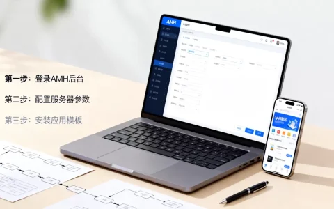 如何用AMH搭建app自建站？app自建站流程详解