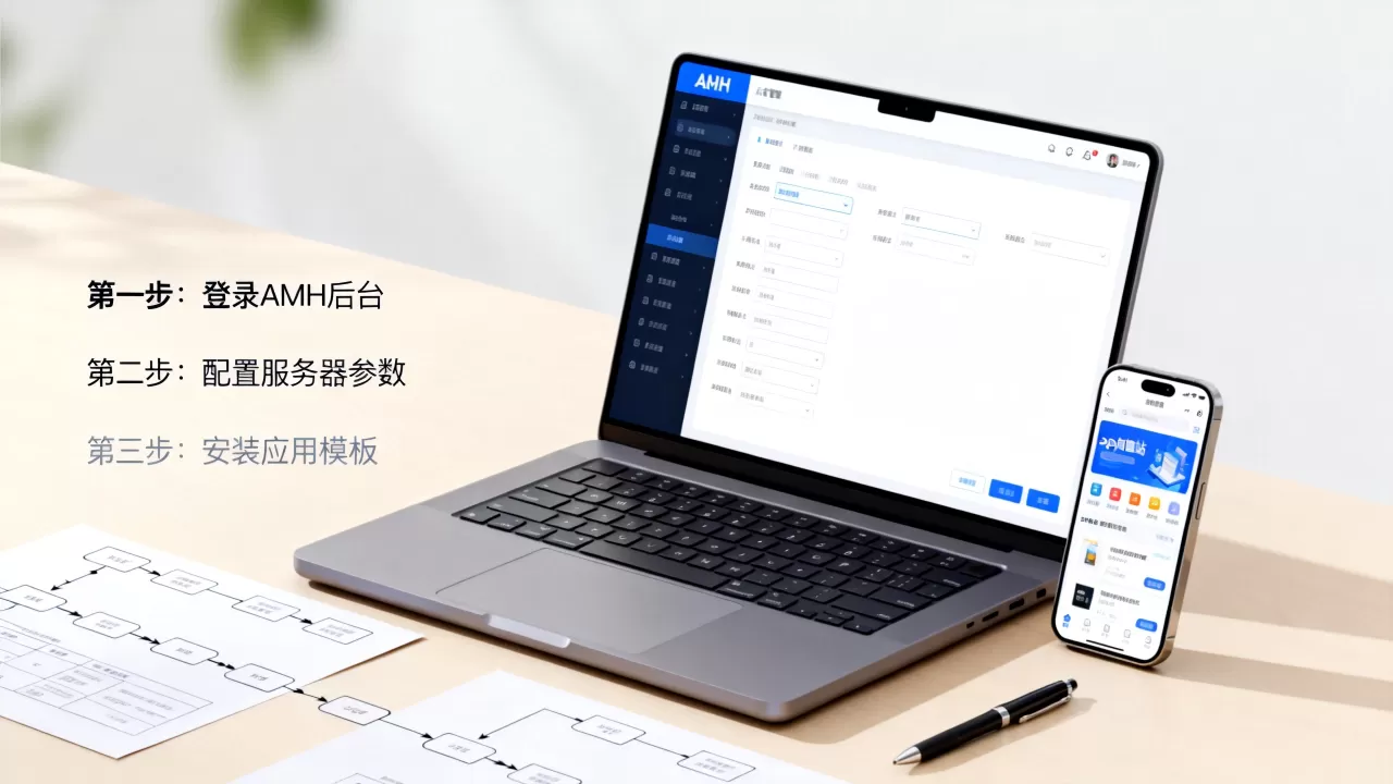如何用AMH搭建app自建站?app自建站流程详解 如何用AMH搭建app自建站?app自建站流程详解