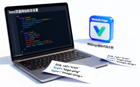 html页面网站标志怎么设置？网站logo图标代码