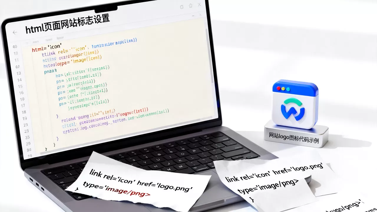html页面网站标志怎么设置?网站logo图标代码 html页面网站标志怎么设置?网站logo图标代码