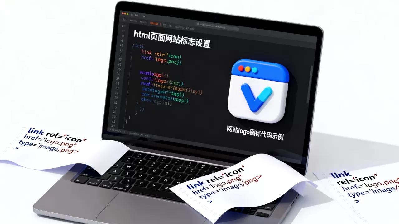 html页面网站标志怎么设置?网站logo图标代码 html页面网站标志怎么设置?网站logo图标代码