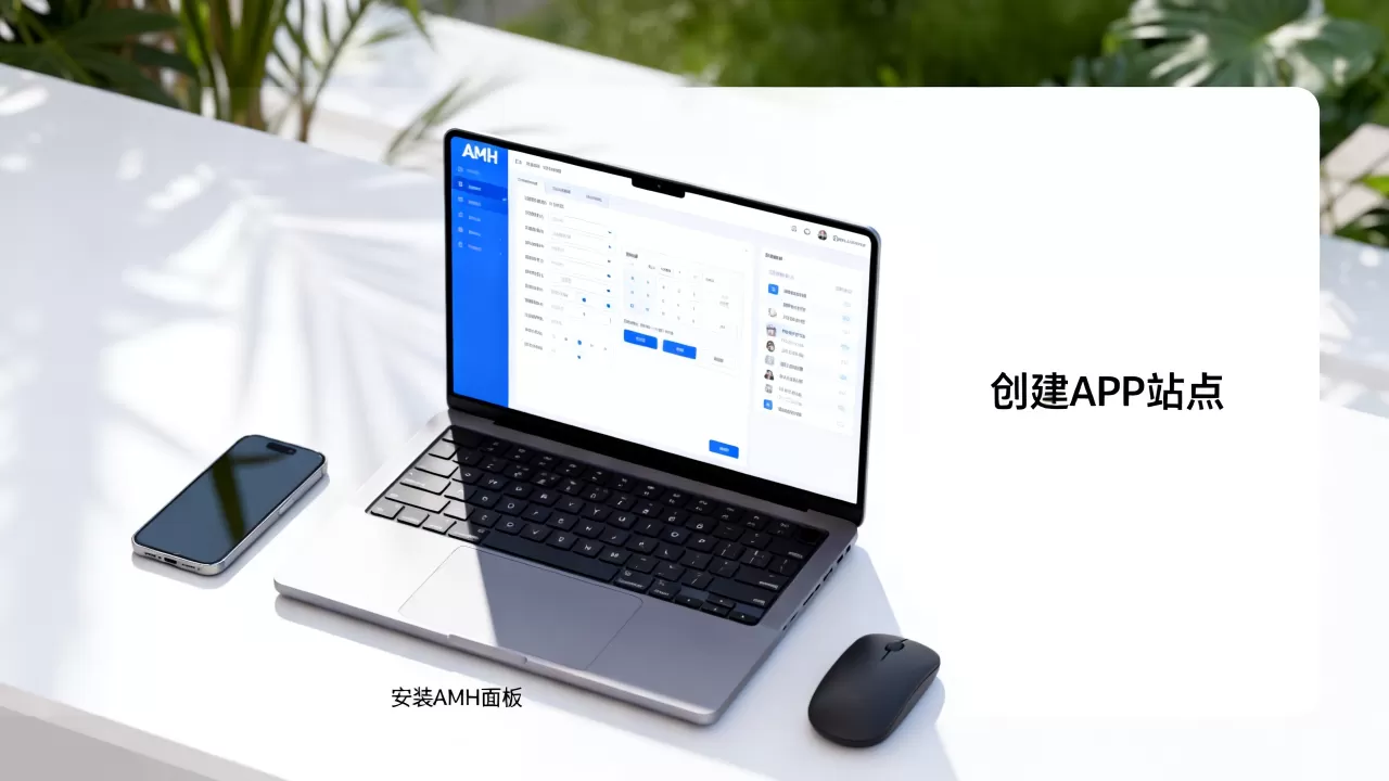 如何用AMH快速搭建APP网站?AMH面板建站教程 如何用AMH快速搭建APP网站?AMH面板建站教程