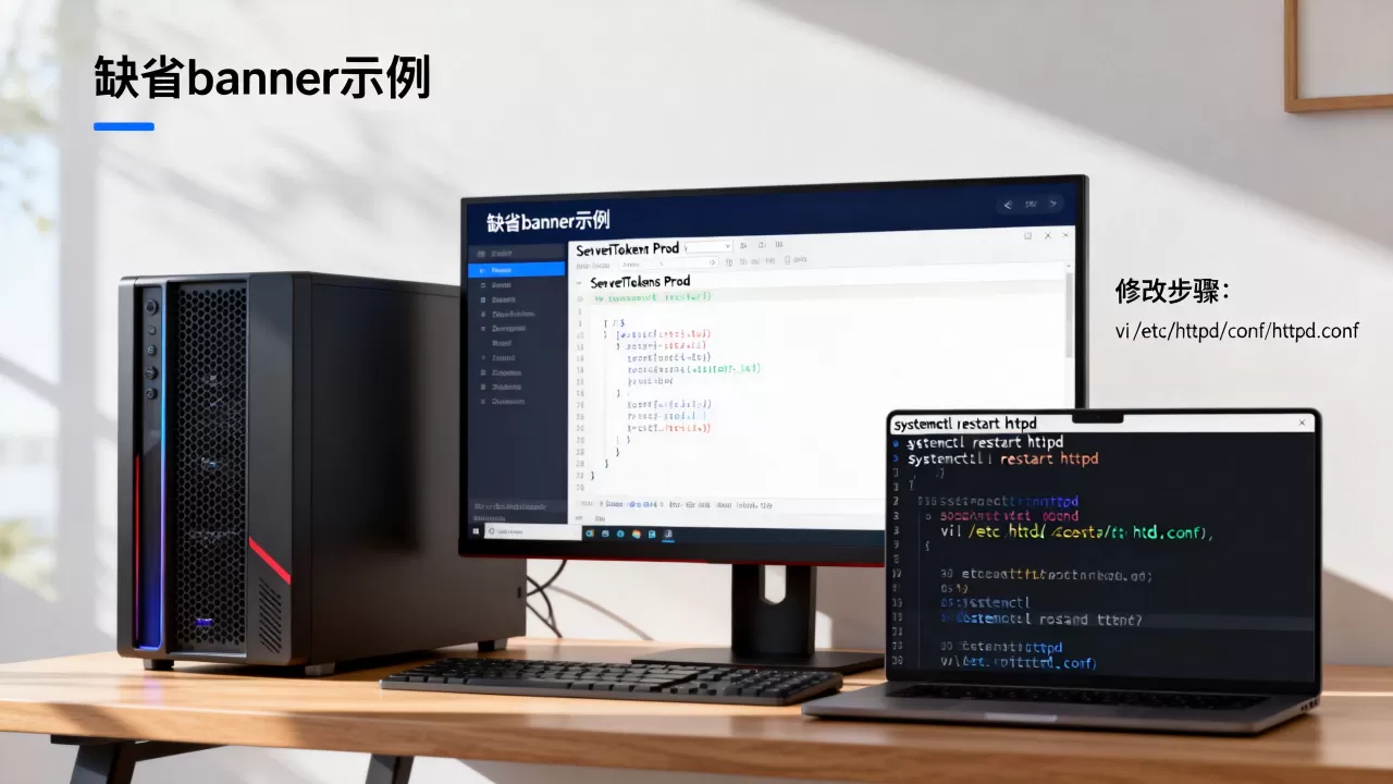 http服务器缺省banner是什么？如何修改http服务器缺省banner