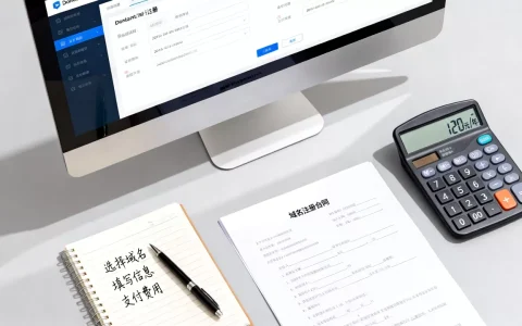 互联网公司注册域名怎么操作？域名注册流程及费用详解