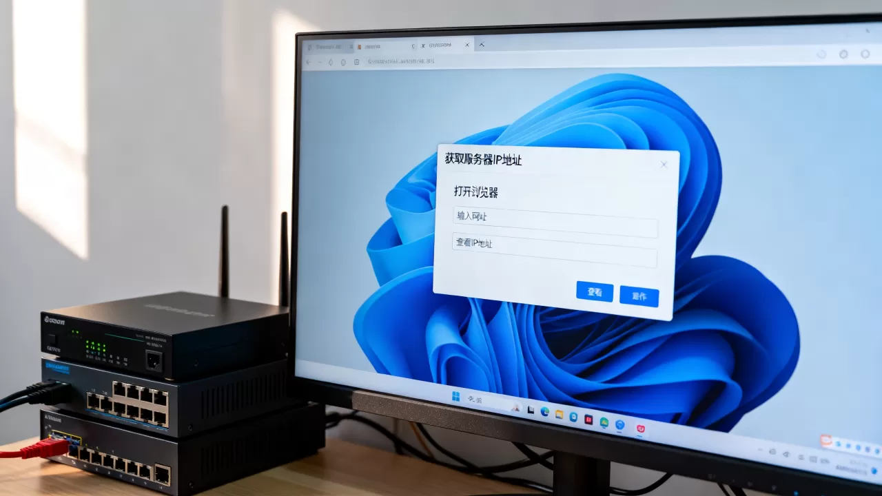 如何获取服务器？http获取服务器IP地址