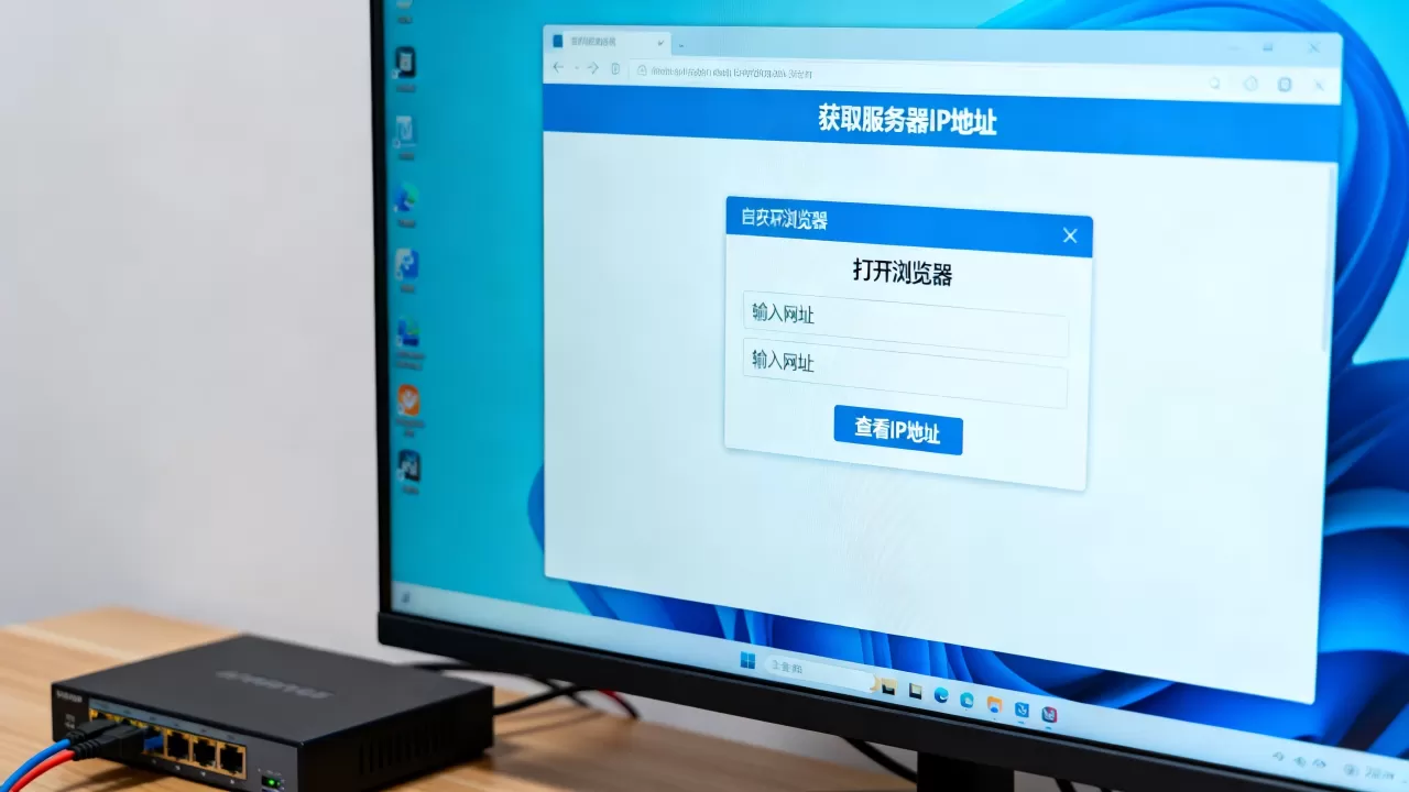 如何获取服务器？http获取服务器IP地址