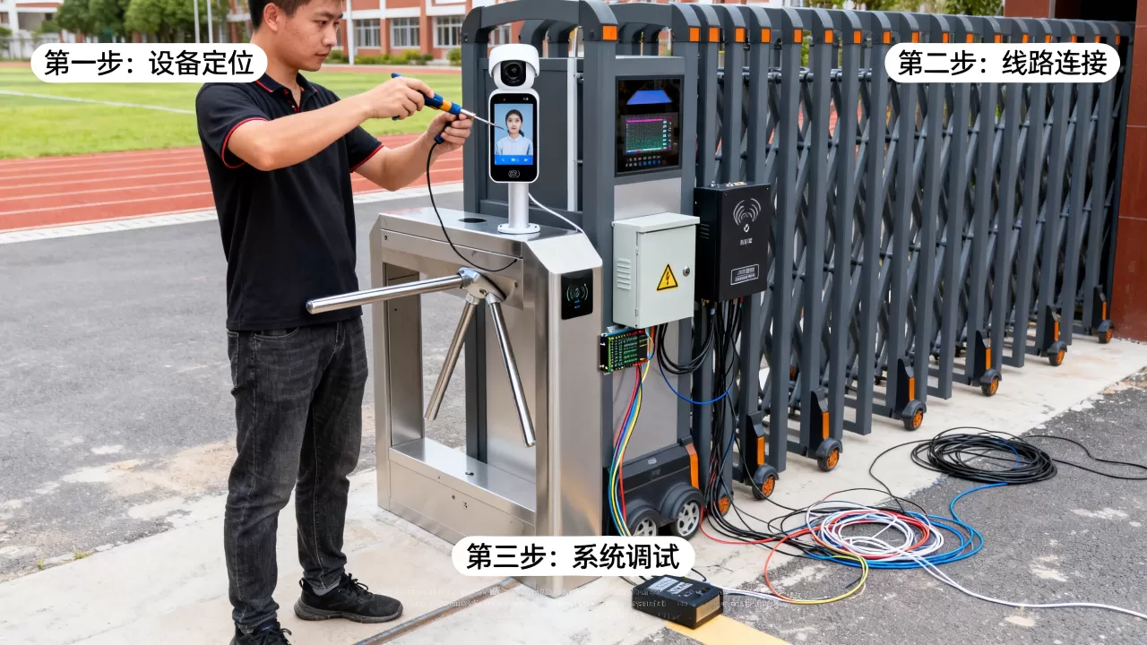 全市校园人脸识别门禁怎么装?校园门禁系统安装流程 全市校园人脸识别门禁怎么装?校园门禁系统安装流程