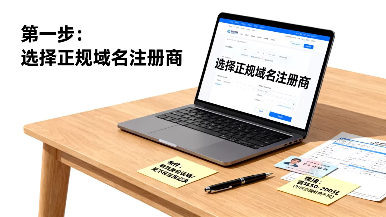 个人如何注册域名？注册域名需要哪些条件和费用