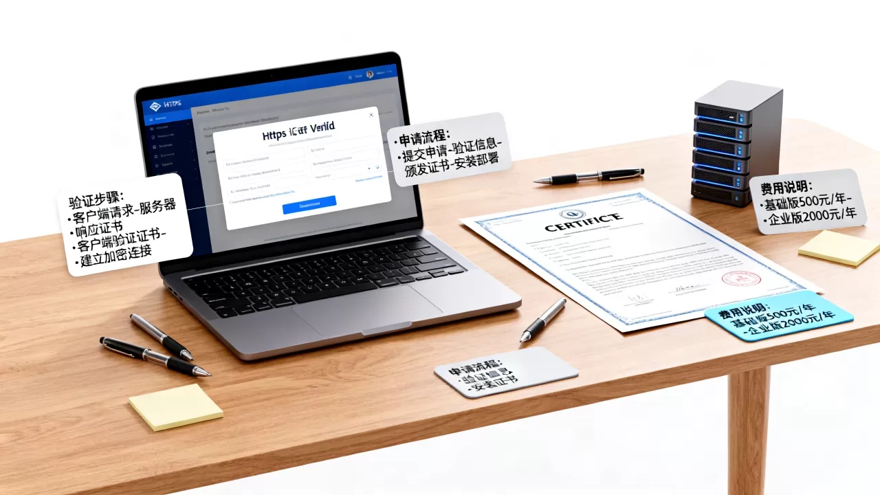 https证书验证过程是怎样的？https证书申请流程及费用