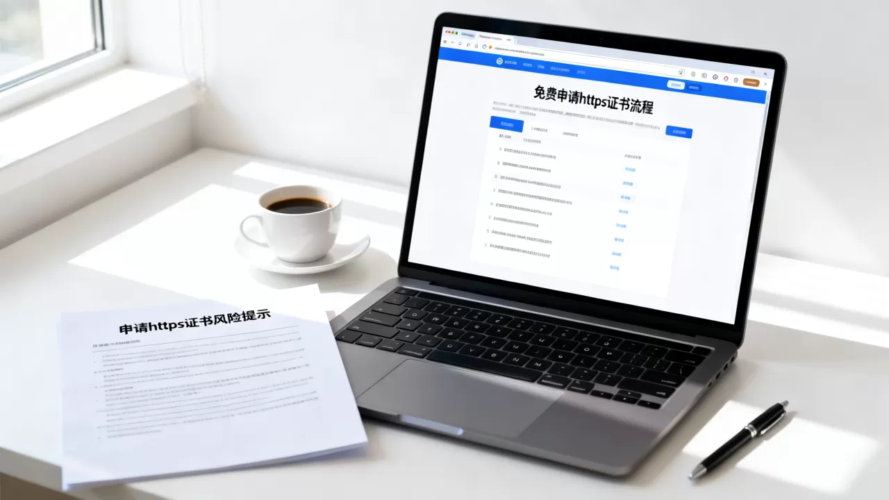 申请https证书有风险吗？如何免费申请https证书