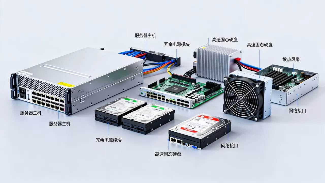 高防服务器硬件配置如何选择？高防服务器硬件多少钱一台