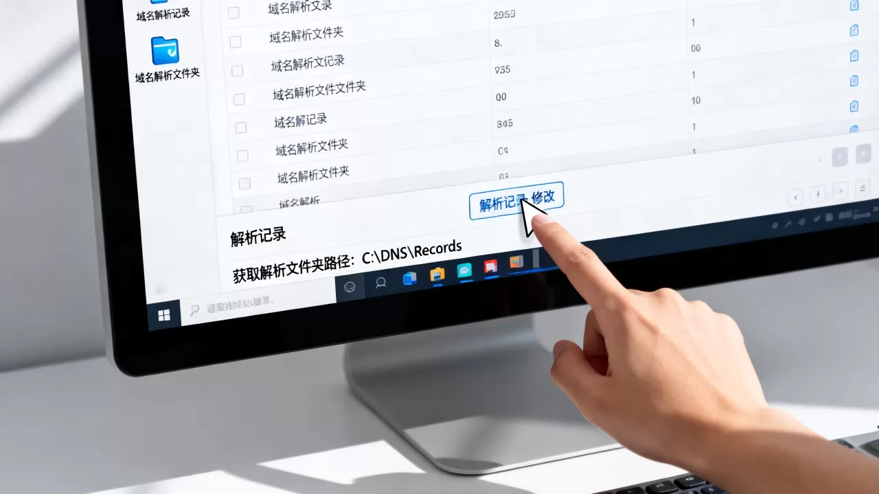 如何获取域名解析文件夹?域名解析记录在哪里修改 如何获取域名解析文件夹?域名解析记录在哪里修改